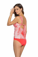 Jantzen Garden Euphoria Esther Bandeaukini Set side