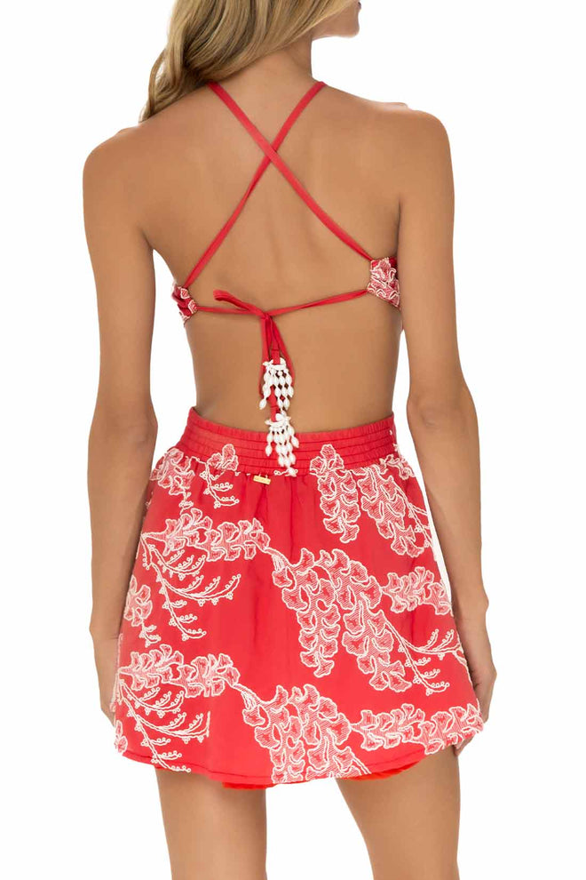 Milonga Koralina Mini Dress back