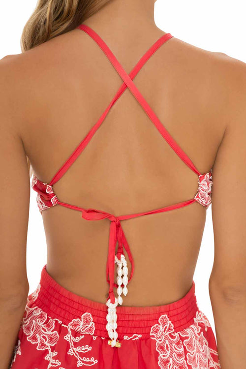 Milonga Koralina Mini Dress back detail