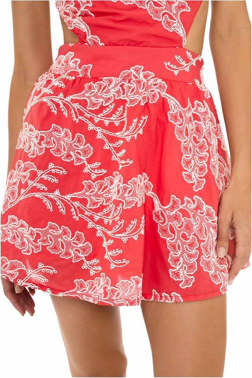 Milonga Koralina Mini Dress detail