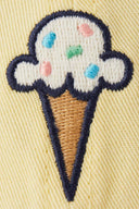 Life is Good Ice Cream Cone Kids Chill Cap detail
