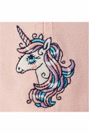 Life is Good Unicorns Butterflies Kids Chill Cap detail