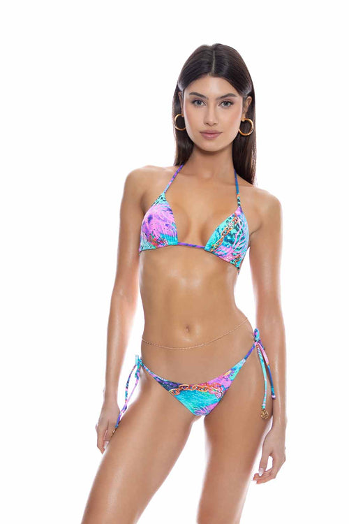 Lulifama Treasure Tanning Bikini Set front