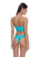 Lulifama Siren Song Bandeau Bikini Set back