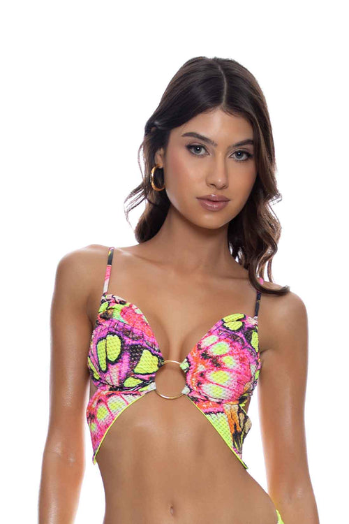 Lulifama Flutter Butterfly Bikini Set front