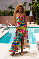 Lulifama Wild Blooms Maxi Dress