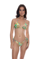 Lulifama Sun Stones Triangle Bikini Set front