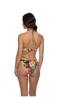 Lulifama Visions of Paradise Bandeau Bikini Set back