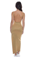 Lulifama Golden Sunset Maxi Dress back