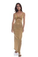 Lulifama Golden Sunset Maxi Dress