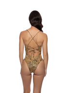 Lulifama Safari Sunsets One Piece back