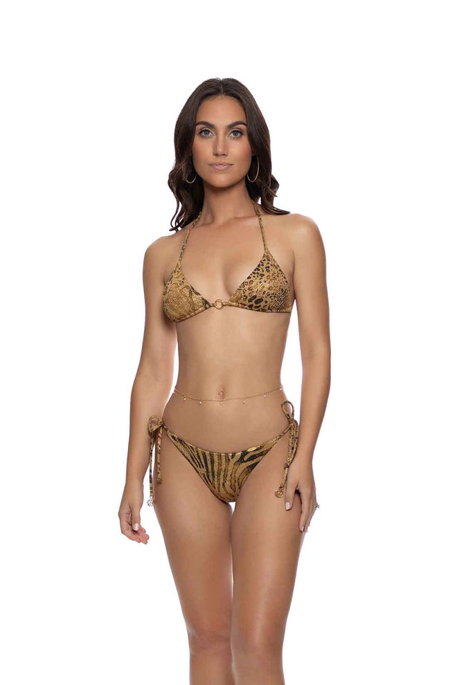 Lulifama Safari Sunsets Brazilian Bikini Set front