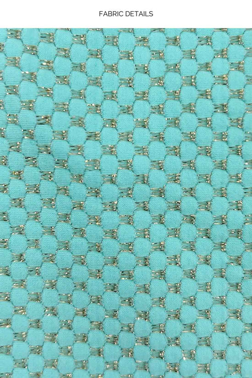 Lulifama Sunkiss Aqua Cutout One Piece