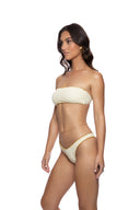 Lulifama Luxe Stitch Bandeau Bikini Set side