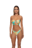 Lulifama Savage Essence Bandeau Bikini Set front