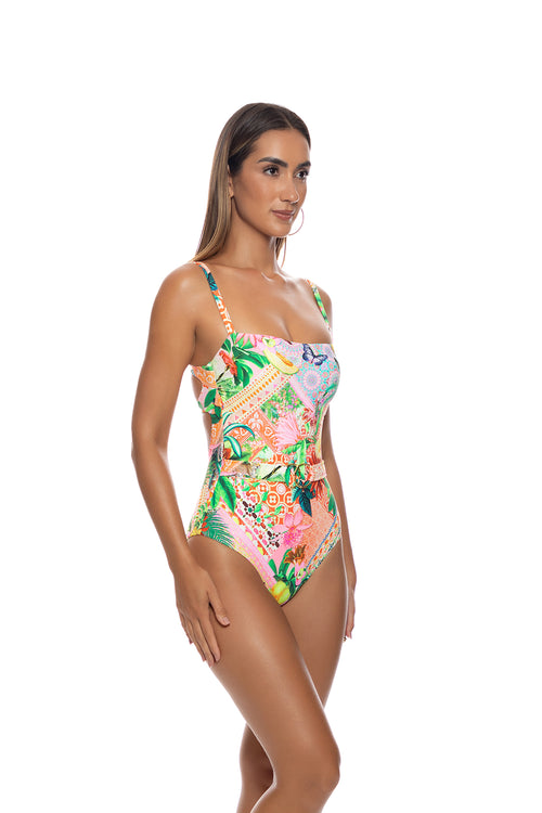 Lulifama Opulent Eden Square One Piece side