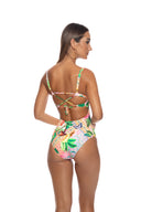 Lulifama Opulent Eden Square One Piece back