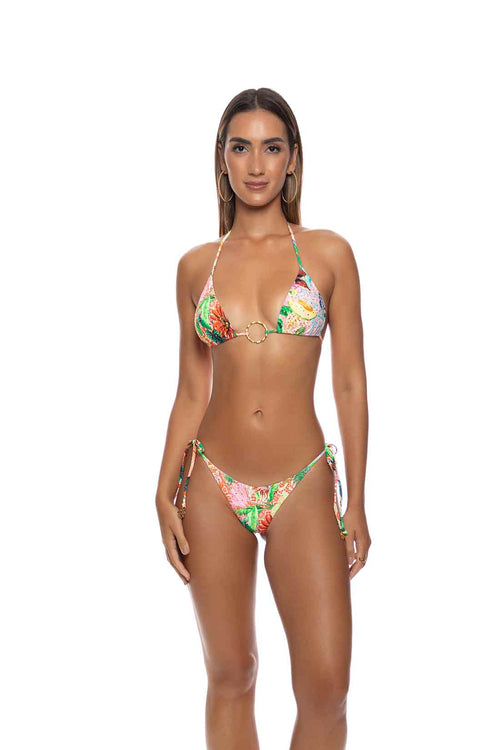 Lulifama Opulent Eden Triangle Bikini Set