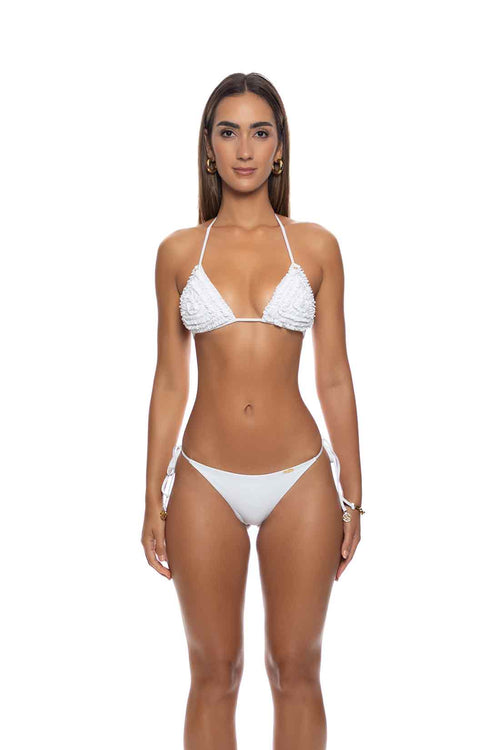Lulifama Sweet Love White Bikini Set