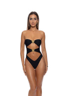 Lulifama Gilded Butterfly Cutout One Piece front