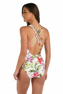 La Blanca Polynesian Paradise Plunge One Piece side