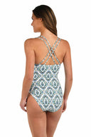 La Blanca Deja-Blue Diamond One Piece back