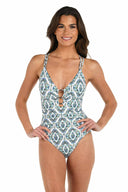 La Blanca Deja-Blue Diamond One Piece