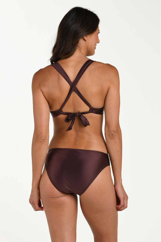 La Blanca Earth Goddess Truffle Underwire Bikini Set back