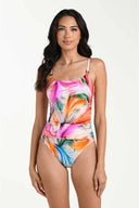 La Blanca Feathered Impressions One Piece