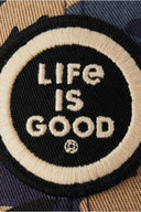 Life is Good Coin Hard Mesh Cap detail