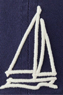 Life is Good Sailboat Chill Cap detail
