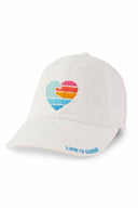 Life is Good Wave Heart Icon Chill Cap