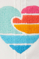 Life is Good Wave Heart Icon Chill Cap detail