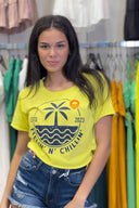 Gala Lime Crop Top