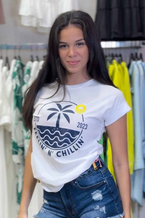 Kira Palms White Top