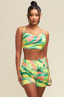 Paula Green Groovy Shorts Set