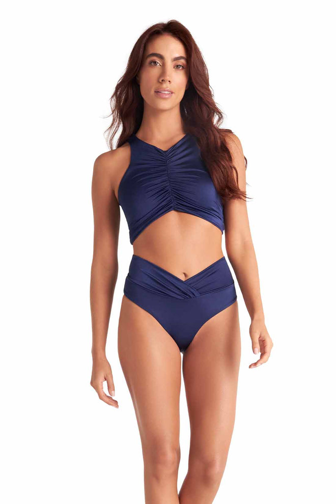 Chamela Ondina High Waist Bikini Set front