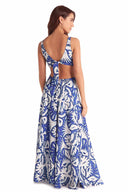 Chamela Ondina Maxi Dress back