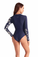 Chamela Ondina Long Sleeve One Piece back