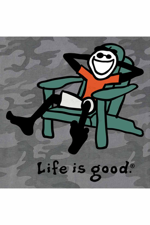 Life is Good Adirondack Jake T Shirt detail