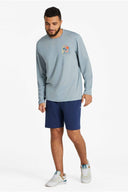 Life is Good Arched Palm Sun Long Sleeve Active T Shirt
