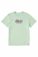 Life is Good Bed and Breakfast Camping T Shirt