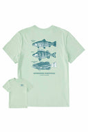 Life is Good Diversified Freshwater Catches Crusher T Shirt