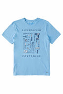 Life is Good Diversified Portfolio Tools T Shirt