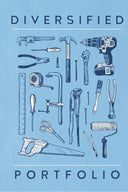 Life is Good Diversified Portfolio Tools T Shirt detail