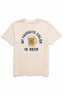 Life is Good Favorite Color Beer T Shirt