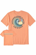 Life is Good Happiness Comes In Waves T Shirt