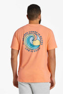 Life is Good Happiness Comes In Waves T Shirt back