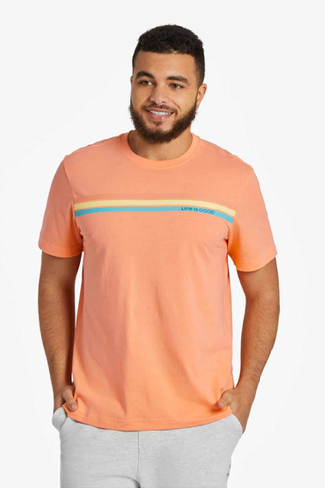 Life is Good Happiness Comes In Waves T Shirt front
