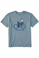 Life is Good Jake Bike Crusher T Shirt